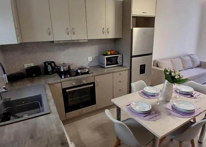 Evdokias Apt,brand New 2025 Modern In The Center Of